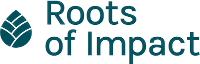roots of impact logo green
